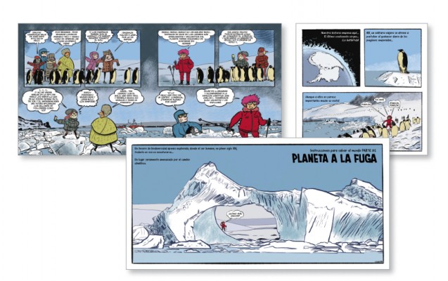  Pedro Cifuentes publica '¡Planeta a la fuga!', un cómic con ideas para 