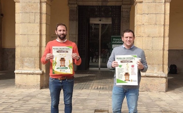 Castelló repartirá 2.800 bolsas compostables para residuos orgánicos a gaiatas y entes vinculados