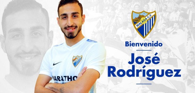 José Rodríguez se incorpora a la plantilla del Málaga cedido por el Mainz 05 alemán