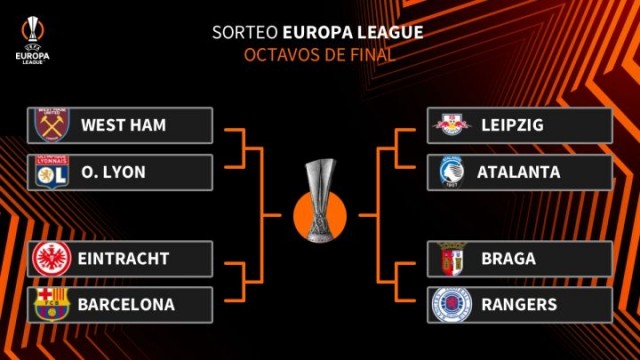 El Eintrach, rival del Barça en cuartos de Europa League
