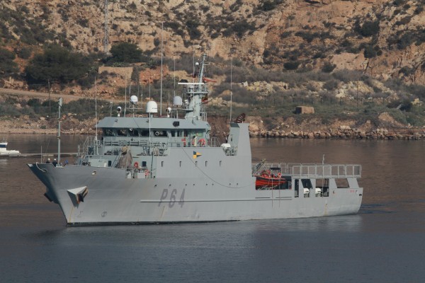 El patrullero Tarifa llega a Cartagena tras dos campañas nacionales en el Mediterráneo y bahía de Cádiz