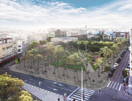 Así será Germanías en Elche: más zona verde, sin cruz, refugio visitable y con un nuevo monumento 