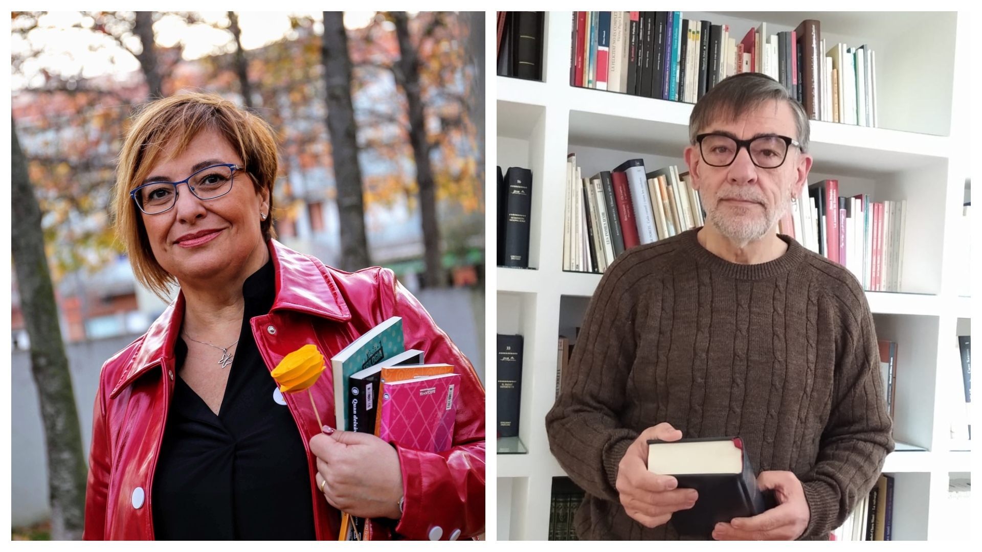 Gemma Pasqual (izq.) i Manel Alonso (der.) - 