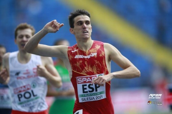 Mariano García busca en Belgrado el oro mundial de 800 metros en su quinta cita con España