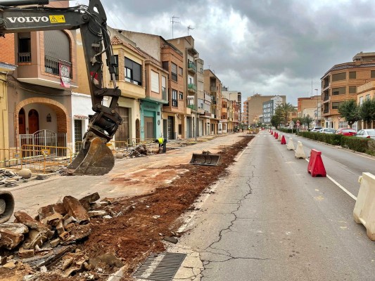 Pavasal ingresa casi 900.000 euros por remodelar la avenida Primer de Maig y accesos a Betxí