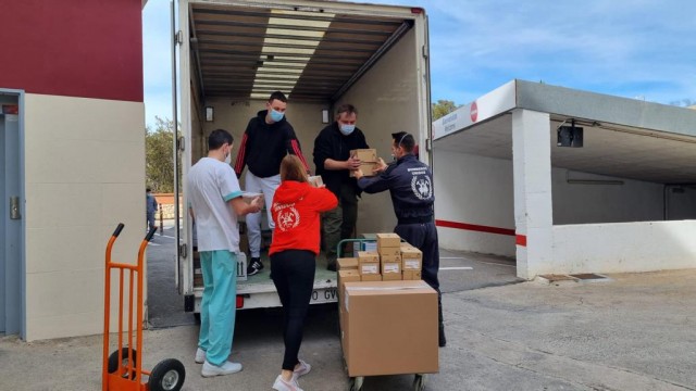 HLA Vistahermosa dona material sanitario y de primera necesidad a Ucrania