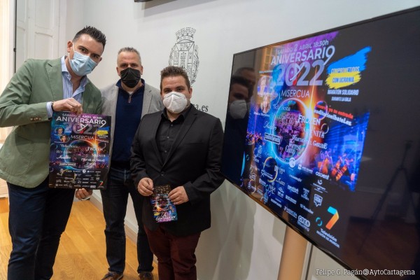La música de cine suena por Ucrania: la Orquesta Misercua ofrece una gala benéfica en El Batel de Cartagena
