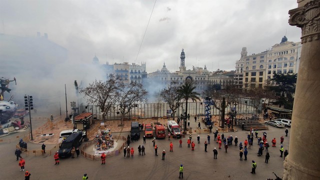 Una 'mascletà' clásica 