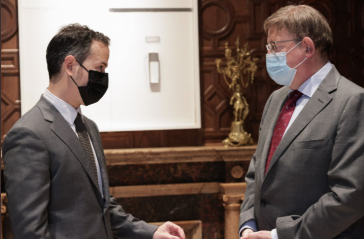 El Consell ayudará al consulado de Ucrania en la Comunitat a crear un registro de desplazados
