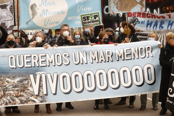 La personalidad jurídica del Mar Menor, más cerca tras recibir el apoyo de la Comisión del Congreso