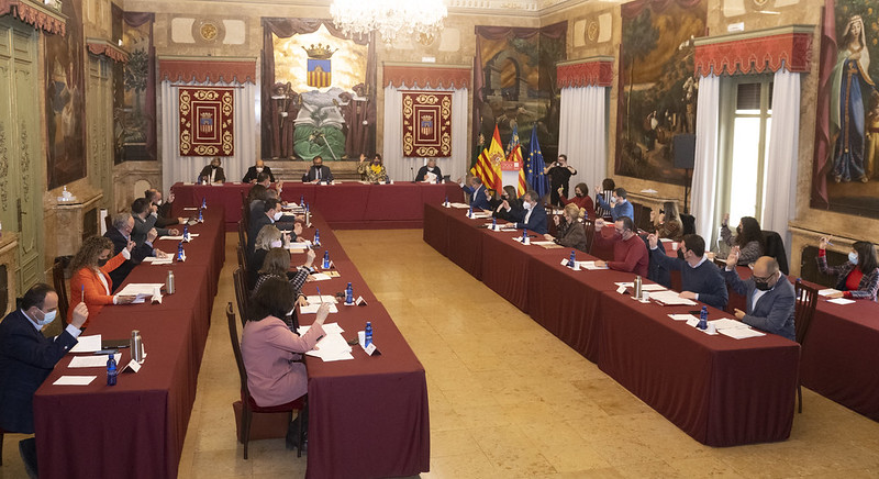 La guerra de Ucrania no encuentra paz en la Diputación 