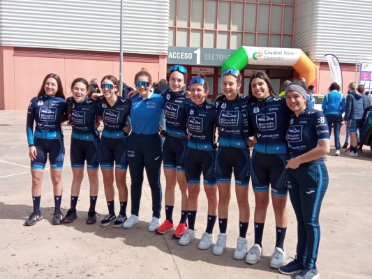 El equipo juvenil femenino del Valverde Team y Claudia Pérez lideran la clasificación nacional 