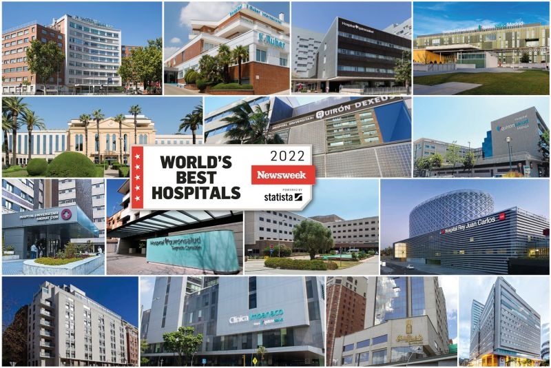 15 hospitales de Quirónsalud, incluidos en el informe ‘World’s Best Hospitals 2022’ de la revista ‘Newsweek’
