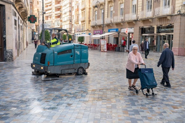 Más de 40 sanciones por orinar y escupir en la calle en Cartagena en el último trimestre de 2021