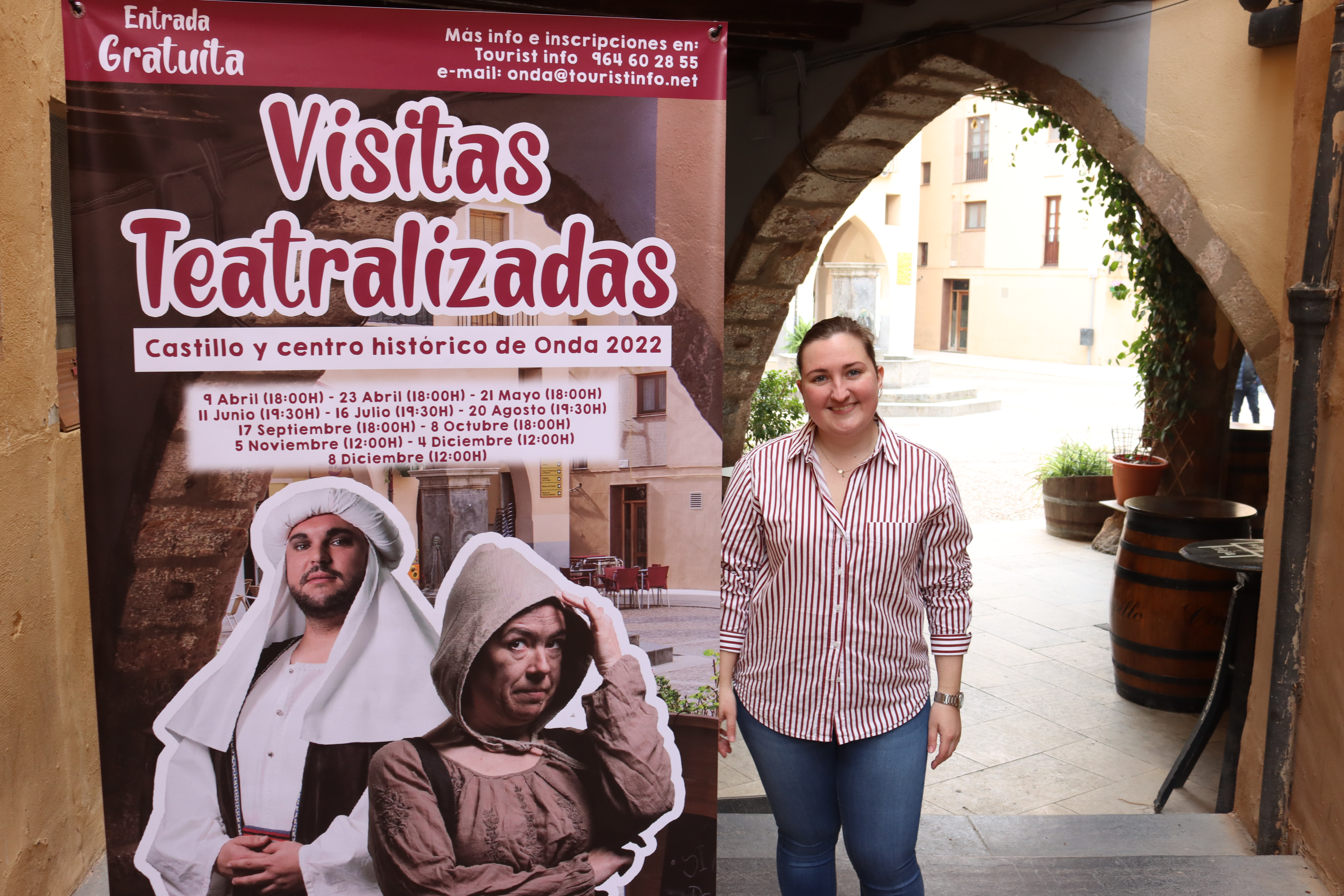 Onda ofrecerá visitas teatralizadas por el casco histórico y el castillo para dinamizar el turismo