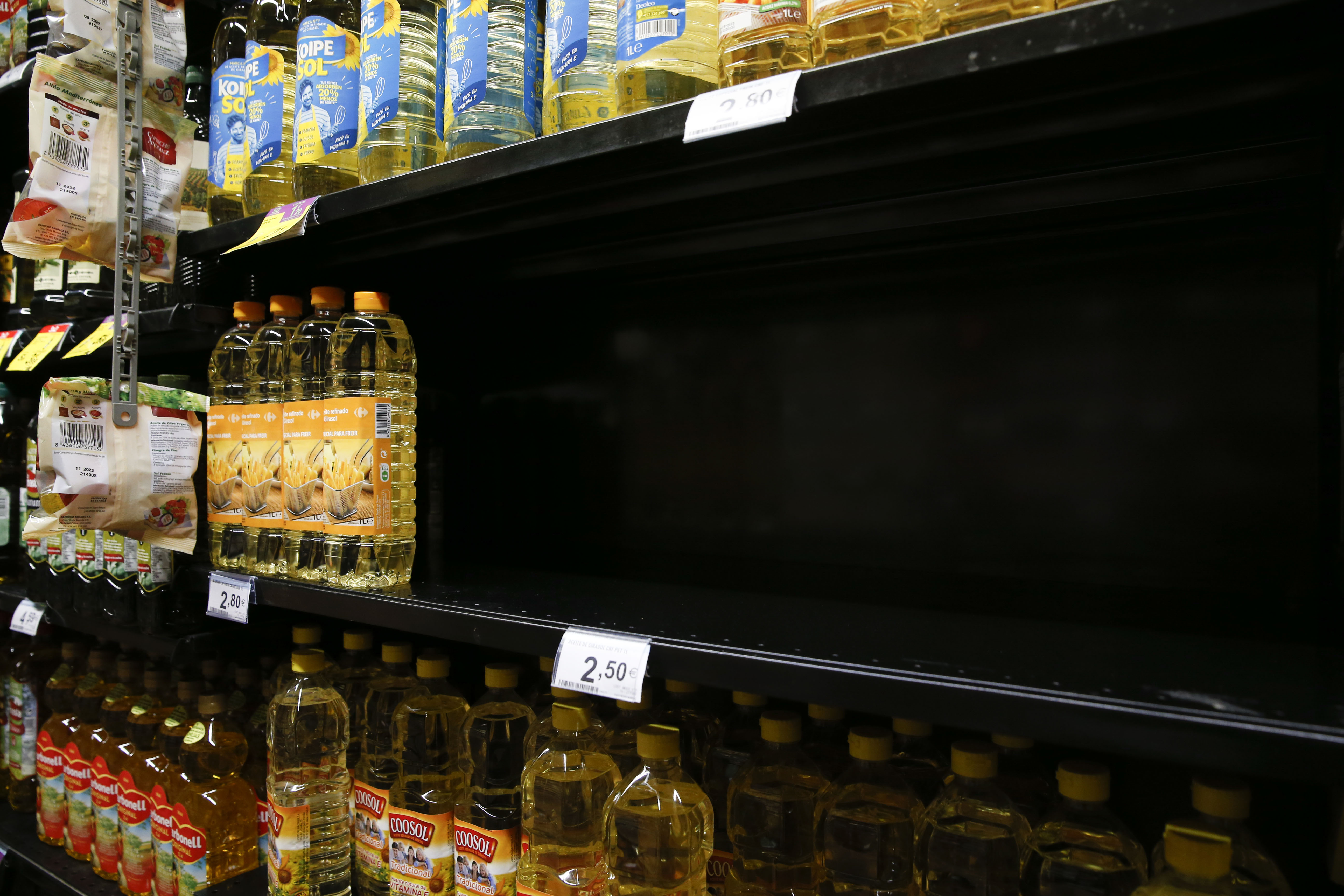 La falta de aceite de girasol puede paralizar la industria en cuatro semanas