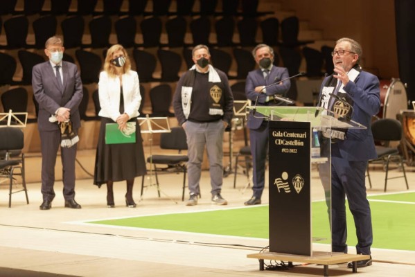 Diputación reconocerá al CD Castellón por su centenario con la Alta Distinción de la Provincia