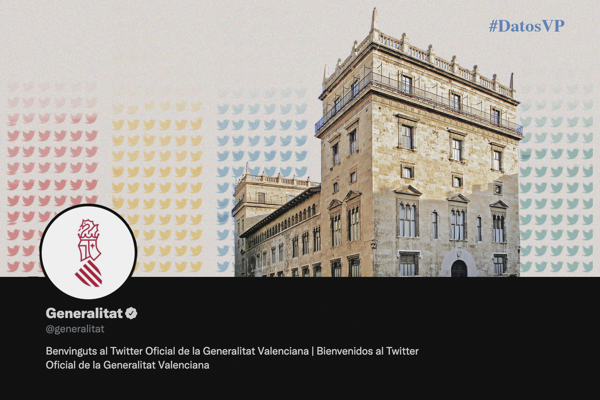 ¿A qué medios 'tuitea' la Generalitat?