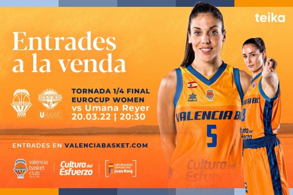 A la venta las entradas para la lucha por la Final Four de la Eurocup Women
