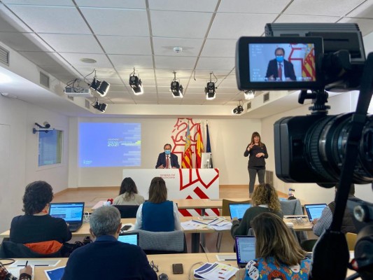 La Generalitat cierra 2021 con un desfase negativo de 2.042 millones entre ingresos y gastos