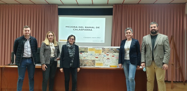 La MCT invierte 4,6 millones en la renovación integral del Ramal de Calasparra
