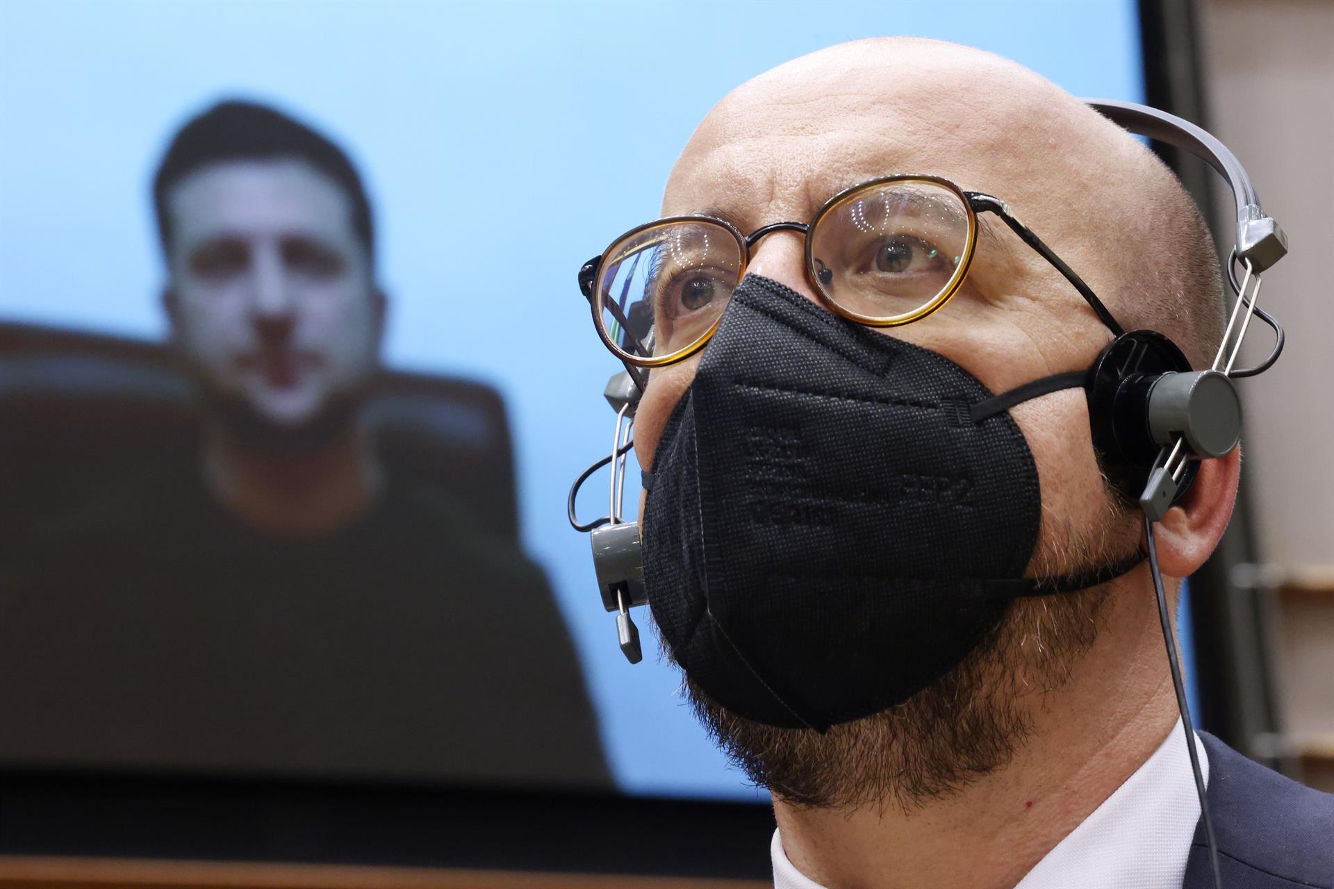 Zelenski aborda con Michel la adhesión de Ucrania a la UE