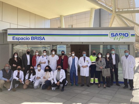 Diez mil pacientes reciben terapias respiratorias en Cartagena, donde han inaugurado un 'Espacio Brisa'