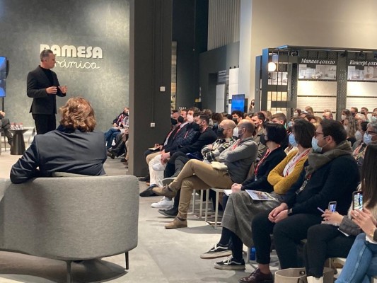 Arq/Decó 2022 estrena el nuevo showroom de Pamesa