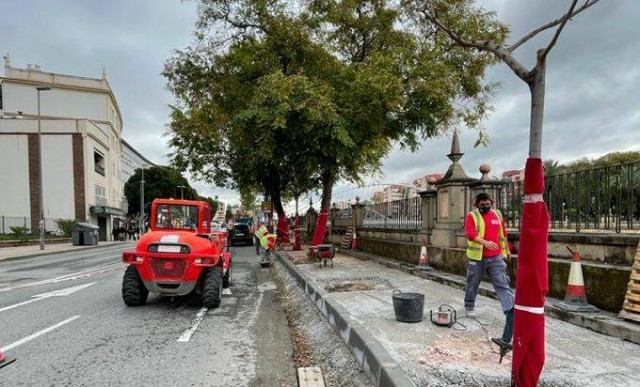 Las obras para ampliar Ronda de Garay harán que haya un carril menos para el tráfico este miércoles