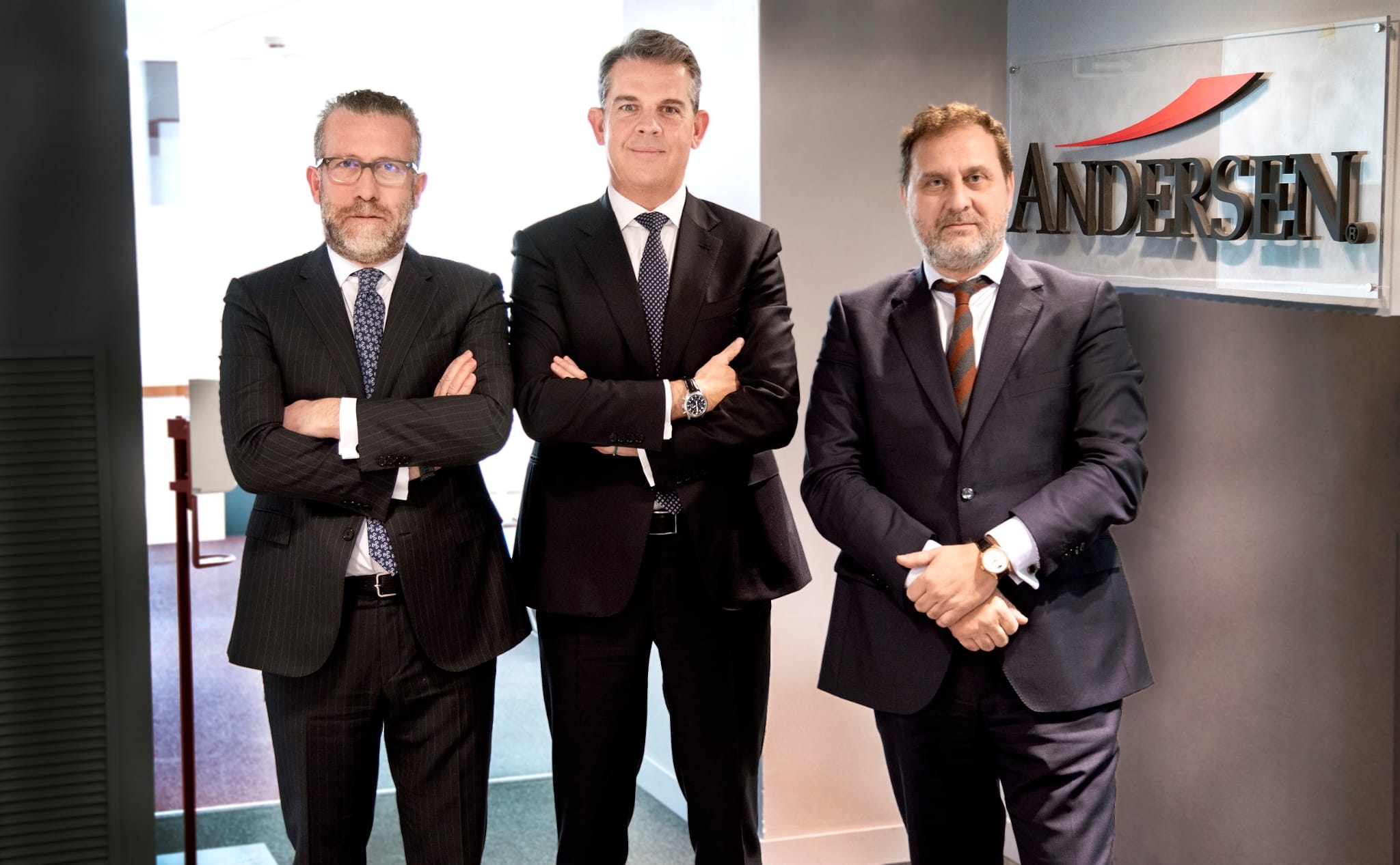 José Vicente Morote, Vicente Sanz e Íñigo Rodríguez-Sastre. Foto: ANDERSEN - 