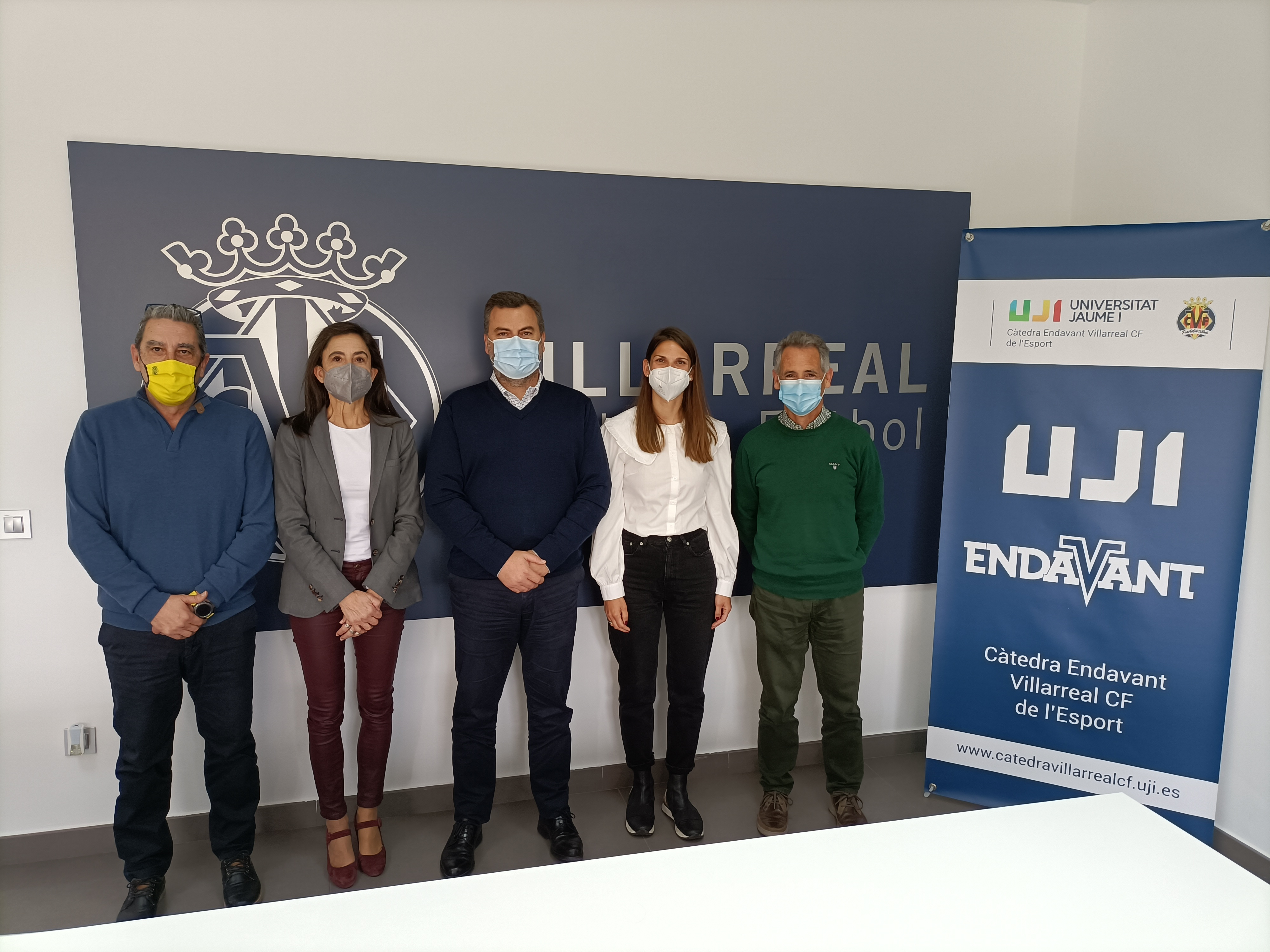El Villarreal y la UJI renuevan la Cátedra Endavant de promoción del deporte universitario