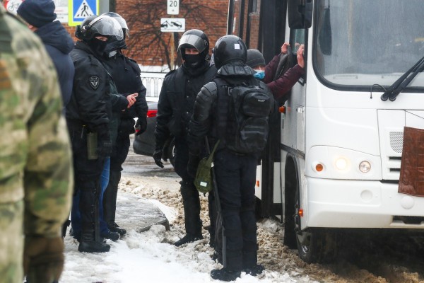 Más de cuatro mil detenidos este domingo en Rusia en manifestaciones contra la guerra en Ucrania