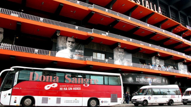 Este martes, donación de sangre en el Palco VIP de Mestalla