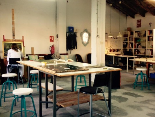 El arte y sus oficios. En el taller de restauración