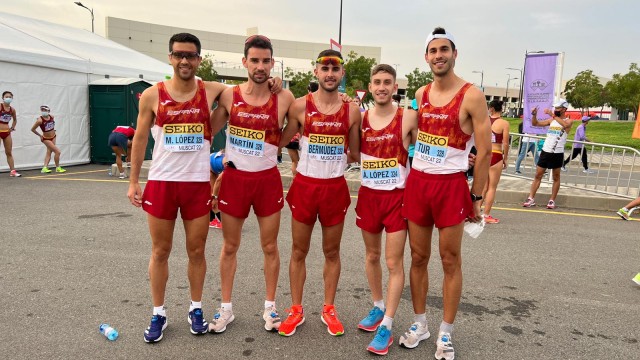 López Nicolás y Bermúdez ganan el Mundial con España y el de Llano de Brujas el bronce individual 