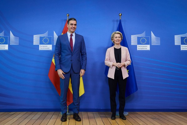 Von der Leyen viaja este sábado a Madrid para abordar con Sánchez la guerra en Ucrania
