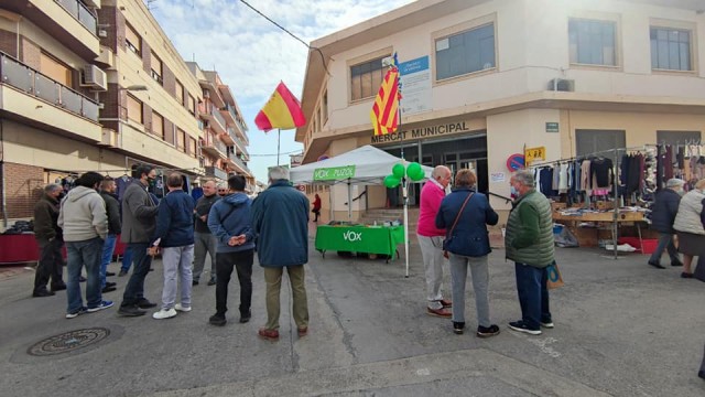 Vox, a por todas en los municipios: 100 equipos en la provincia y mesas informativas en mercadillos