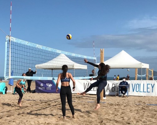 El BeachBol Valencia recibe al Vóley Playa Madrid en la Malvarrosa