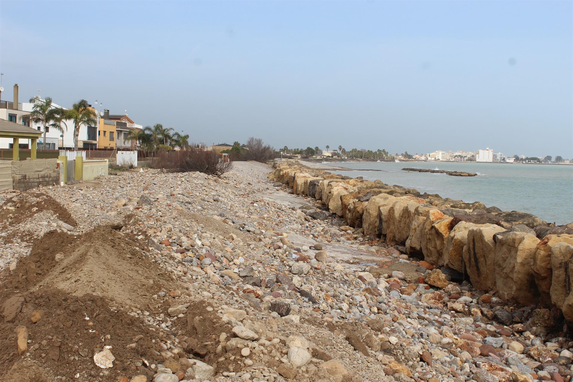 El Ministerio publica el proyecto de regeneración de la playa sur del puerto de Borriana, con 5,6 millones de inversión