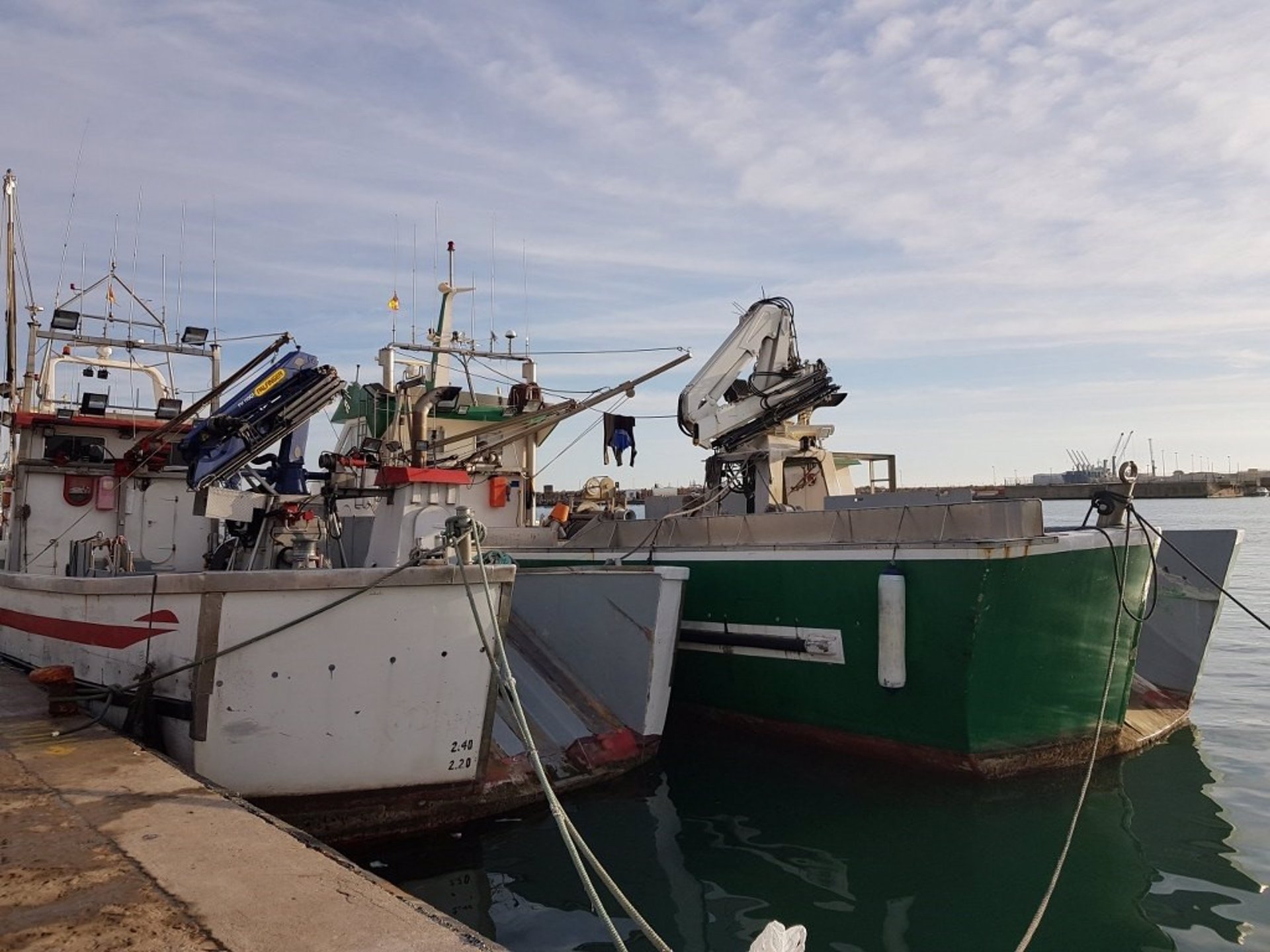 Agricultura destina 2,6 millones a los armadores y pescadores afectados por la paralización temporal de la actividad