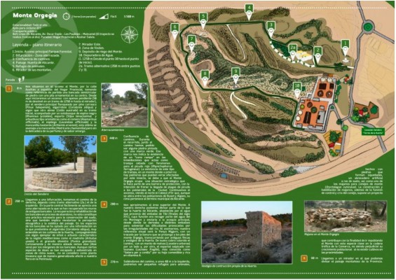 Alicante plantea establecer una zona de seguridad de 200 metros en torno al Monte Orgegia