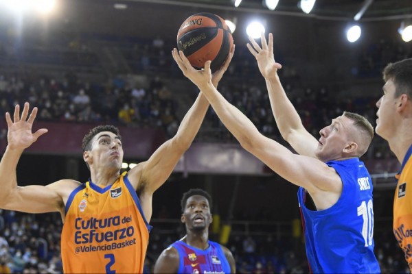 Valencia Basket mide su capacidad de recuperación ante el mejor Barça