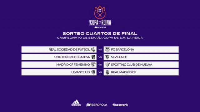Levante-Real Madrid en cuartos de final de la Copa de la Reina