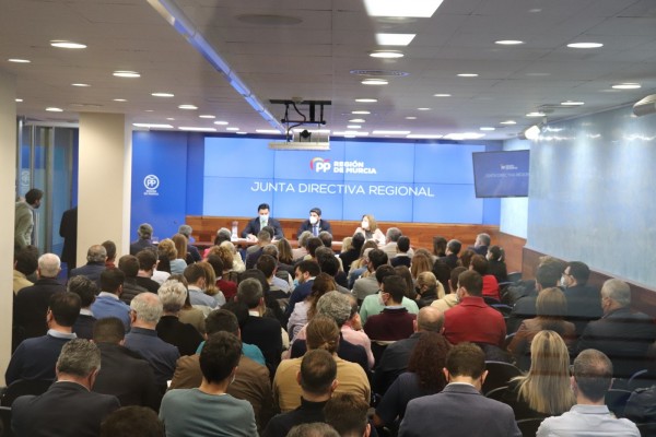 El PP enviará 103 compromisarios murcianos al congreso de Sevilla con Feijóo en sus 'oraciones'