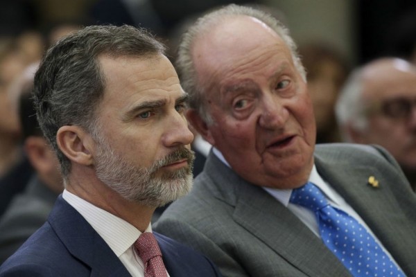 Felipe VI y Juan Carlos I