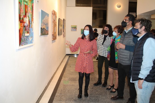Els paisatges d'Inma G. Valderas marquen el nou camí de la Sala Escena de Benicàssim