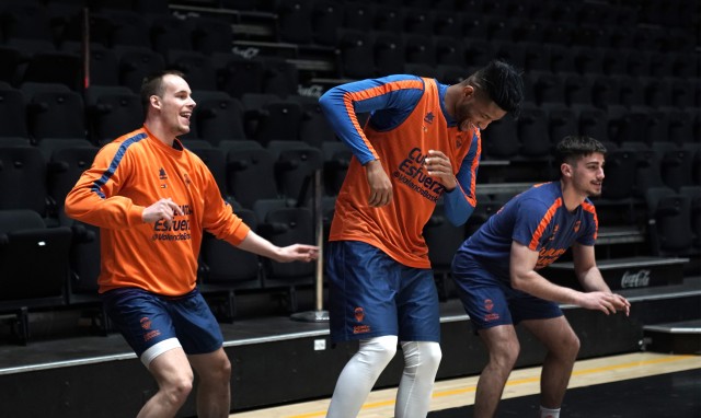 Nueva sesión de trabajo en el Valencia Basket con el regreso de los internacionales
