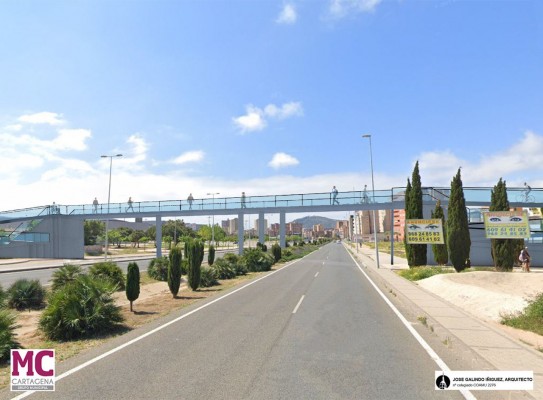 MC plantea una pasarela peatonal para dar continuidad a la Vía Verde de Barrio Peral 