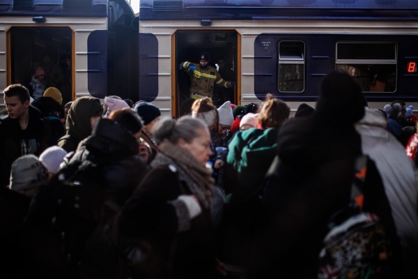 Los Veintisiete acuerdan dar la protección temporal a los desplazados ucranianos