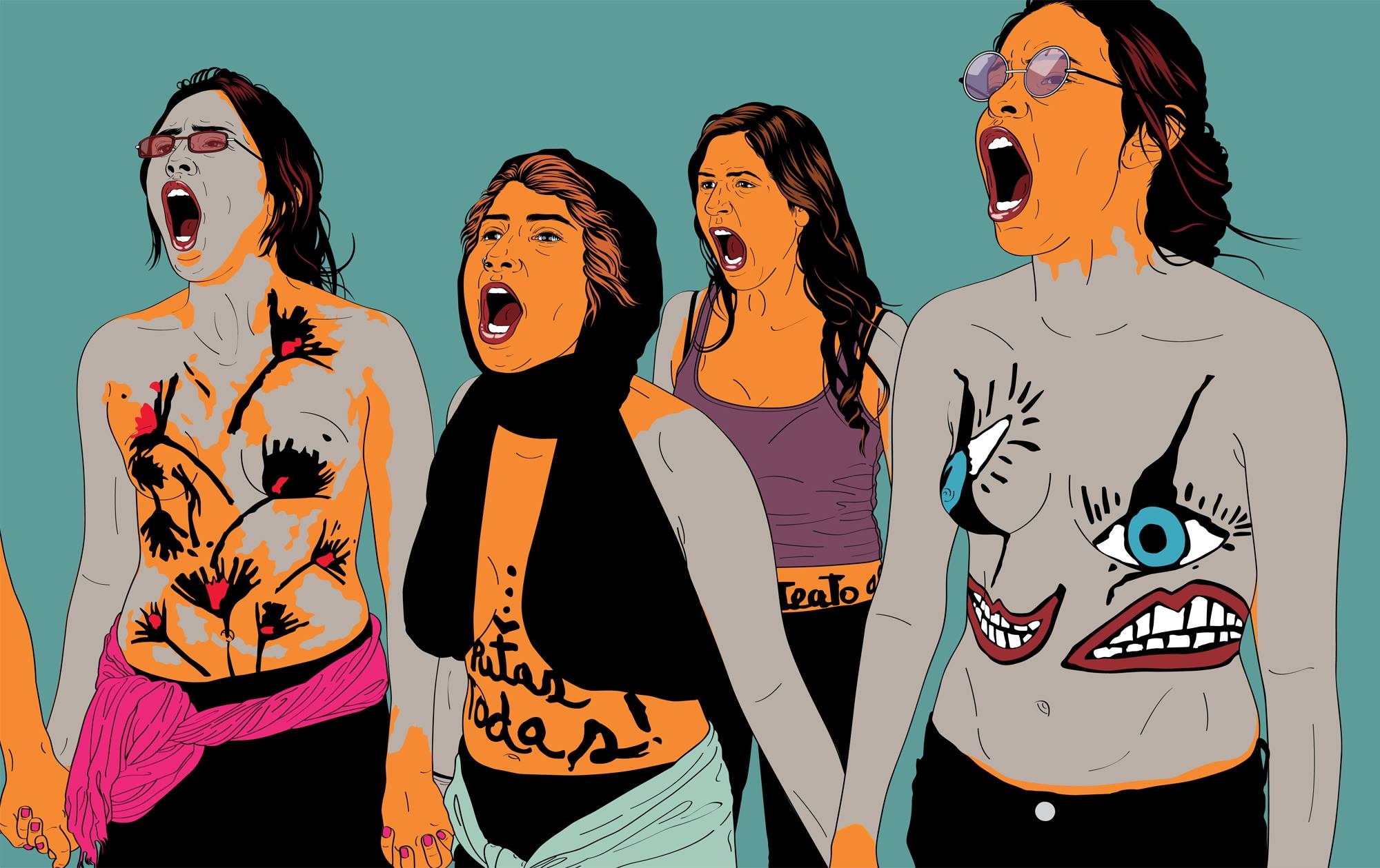 Los feminismos aparcan sus diferencias en 'El árbol de la rabia'